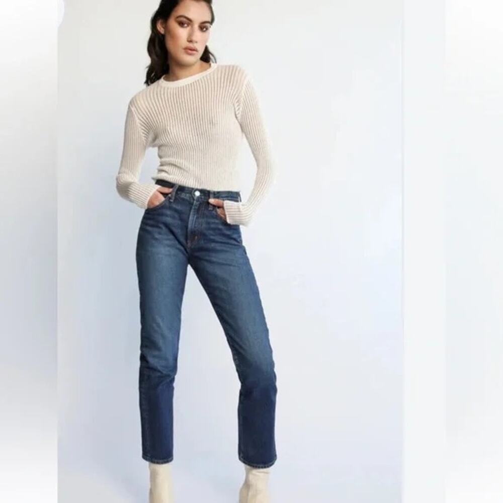Free People X Daily Blue‎ "MOOD" BRO Jeans Size:24 RET:$298 NWT